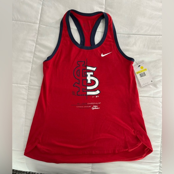 NWT Women’s Nike St Louis Cardinals tank top size Small - Picture 1 of 4
